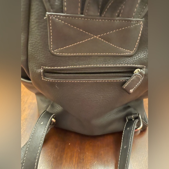TOTES Mini Faux Leather Backpack - Picture 10 of 13